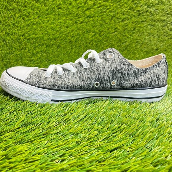 Converse Chuck Taylor All Star Low Mens Size 8 Womens 10 Gray Shoes Sneakers - Picture 2 of 10
